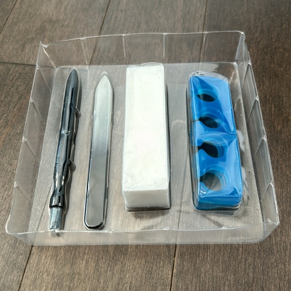 Manicure Pedicure Nail Accessory Kit, DIY Mani Pedi, File Cuticle Buff Tools - Picture 6 of 6